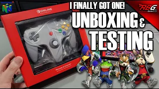 FINALLY! Unboxing & Testing Nintendo Switch Online N64 Wireless Controller from My Nintendo