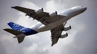 Airbus A380 at Paris Air Show 2013!