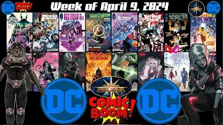 DC Comics -April 9, 2024 House of Brainiac begins! Batman: First Knight 2; Green Lanterns v. U.plan!