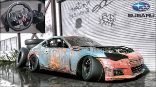 Rebuilding a SUBARU BRZ (ZC6) - NFS HEAT - LOGITECH G29 Gameplay.