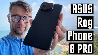 ПОЛНАЯ ПРОЖАРКА С ЩЕЛЬЮ 🔥 СМАРТФОН  ASUS Rog Phone 8 PRO LTPO Snapdragon® 8 Gen 3 2500