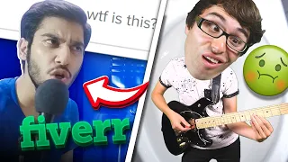 I Hired Singers On Fiverr To Sing My WORST SONG EVER!