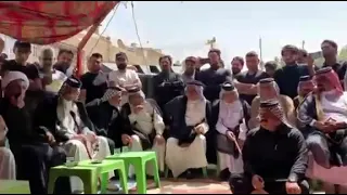 تحويل السادة الذبحاوي على عشيرة البو دراج بيت مشرتي بحضور الشيخ جبار المرعب