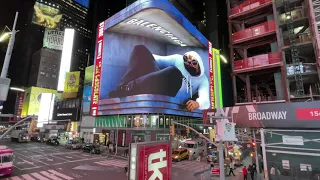 Balenciaga x Fortnite Immersive 3D Billboard Experience in Times Square, New York City