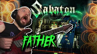 WHAT THE HELL WAS THAT SOLO Sabaton - Father REACTION AND PLAYTHROUGH Rocksmith Metal Gameplay