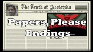 Papers, Please! Ending #10 (spoiler alert)