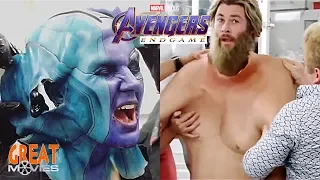 AVENGERS ENDGAME ACTORS MAKEUP & REMOVE BEFORE AND AFTER GreatMovies
