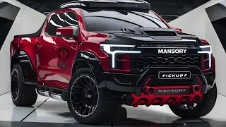 2025 Mansory Pickup Unveiled: The Most powerful-Most Luxurious Pickup!// future cars updates
