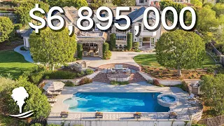Timeless French Country Estate | $6,895,000 in Rancho Santa Fe