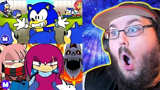 Sonic: Clone Chaos & There's Something About Knuckles (By Mashed) Sonic the Hedgehog REACTION!!!