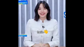 Mentor Lisa speaking in chinese trainees &were shocked 🤭😅#blackpink #lisa #youthwithyou