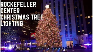 ROCKEFELLER CENTER CHRISTMAS TREE LIGHTING 2021