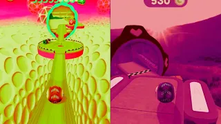 Going Balls VS Color Ball VS Reverse Balls SpeedRun Gameplay iOS Android Walkthrough All Levels 1962