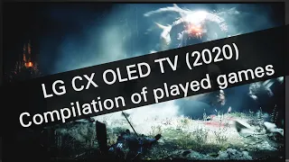 LG OLED55CX 4K UHD TV gaming demos