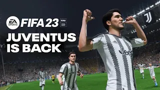 FIFA 23 original PC Next gen Juventus Reveal  is Back Gameplay Trailer with 4K Graphics