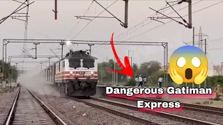 The dangers of high-speed train crossings part 2||coromandel express#train