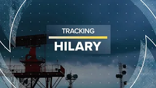 Tracking Hilary across San Diego | Alerts, rain impact, South Bay conditions (Sunday 8:30 AM)