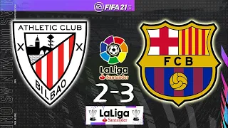 Barcelona vs Athletic Bilbao 2-3 All Goals & Highlights 2021