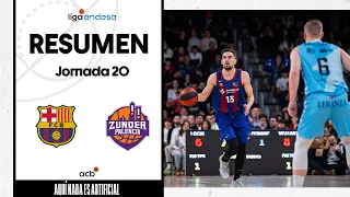 Barça - Zunder Palencia (102-94) GAME HIGHLIGHTS | Liga Endesa 2023-24