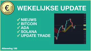 Wekelijkse update: Relevant nieuws, Bitcoin, Cardano (ADA) en Solana (SOL) [Aflevering 100]