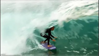 Bobby Okvist Surfing An Uncrowded Session At The Wedge