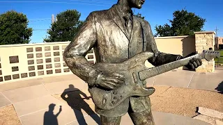 Buddy Holly Grave and Mac Davis Grave. Lubbock TX.