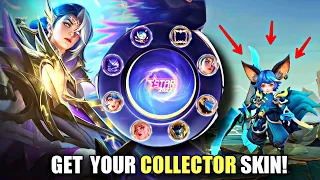 FREE COLLECTOR SKIN FROM STRAIGHT FEST EVENT | MOBILE LEGENDS STARLIGHT FEST