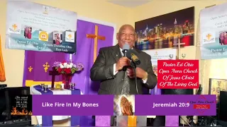 Sermon   Like Fire Shut Up In My Bones   June 25   2023