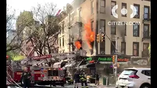 Fire on Upper East Side: 1 dead, 2 injured after flames shoot from building windows, police say