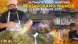 Mga dapat KAINAN na talagang masasarap sa Baguio! MANOK na PINAPALO bago kainin? Best in BAGUIO