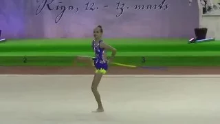 Erika Bogdanova(LAT),Baltic Hoop 2016