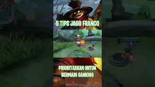 5 TIPS JAGO FRANCO | MLBB #shorts