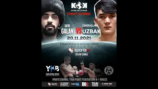 SAEID GALANI & ZEKRULLAH UZBAK | KOK FIGHT SERIES İSTANBUL TÜRKİYE