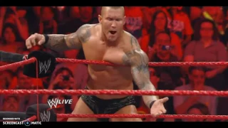 John Cena and Randy Orton vs Jack Swagger and Batista