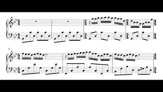 Mariage d'Amour (Spring Waltz) | Score video