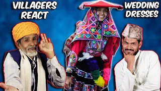 Villagers React To Wedding Dresses Part 2 ! Tribal People React To Wedding Dresses