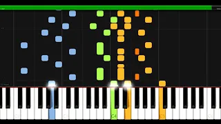 Prelude and Fugue in G Major - BWV 550 - J.S. Bach - Synthesia HD 60 fps