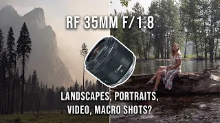 Canon RF 35mm F/1.8 Review (Video & Photo Samples)