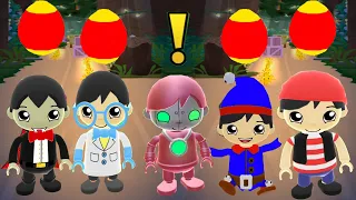 TAG WITH RYAN ELF RYAN EGG SURPRISE VS COUNT RYAN VS PHYSIOLOGIST RYAN VS INFRARED RYAN GAMEPLAY