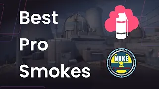 Most Popular Smokes Used By Pros on Nuke (64/128 tick)