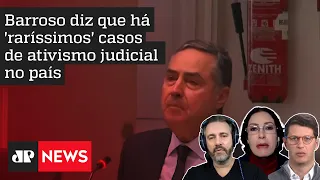 Salles, Pena e Graeml analisam fala de Barroso sobre ativismo judicial