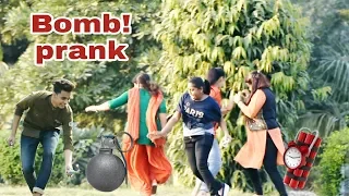 DIWALI BOMB PRANK !! STUPID SHIT 2018 AGRA PRANK VIDEO...