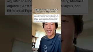 most INSANE college application