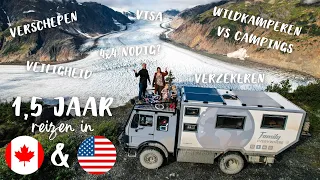 1,5 JAAR op REIS in een CAMPER door CANADA en AMERIKA | onze TIPS en ADVIEZEN