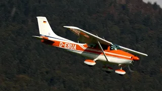 Cessna 182 Skylane D-EBUA | Cessna 182 landing | Cessna 182 take off | Asiago airport (LIDA)