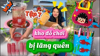 KHO ĐỒ CHƠI BỊ LÃNG QUÊN Tập 7😱Tự Làm Son Môi💄Túi Maruko🎀Móc khoá IQ🐬Bóng Nano🫧