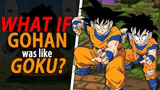 What If GOHAN was like GOKU? Kid Gohan vs Raditz! | Dragon Ball Z