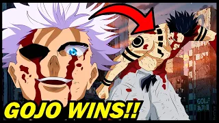 GOJO DEFEATS SUKUNA!! Jujutsu Kaisen declares GOJO WINS in the Biggest Battle of the Series! | JJK