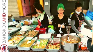 Bangkok Street Food 8 AM | Amazing Thai Style Breakfast