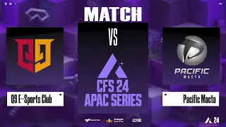 CFS APAC | Pacific Macta vs Q9 E-Sports Club | BO3 | SPRING 2024